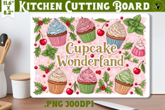 Kitchen Cutting Board | Cute Christmas Cutting Board Product Image 1