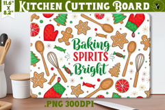 Kitchen Cutting Board | Cute Christmas Cutting Board Product Image 1