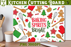 Kitchen Cutting Board | Cute Christmas Cutting Board Product Image 1