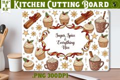 Kitchen Cutting Board | Cute Christmas Cutting Board Product Image 1