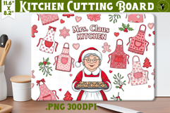 Kitchen Cutting Board | Cute Christmas Cutting Board Product Image 1