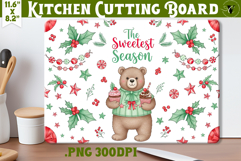 Kitchen Cutting Board | Cute Christmas Cutting Board Product Image 1