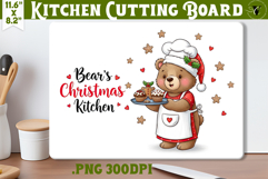 Kitchen Cutting Board | Cute Christmas Cutting Board Product Image 1