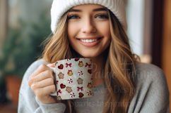 Christmas Seamless Pattern Holiday vintage Digital Paper Product Image 3