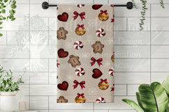 Christmas Seamless Pattern Holiday vintage Digital Paper Product Image 4