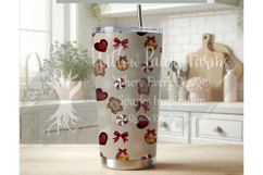 Christmas Seamless Pattern Holiday vintage Digital Paper Product Image 5