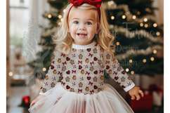 Christmas Seamless Pattern Holiday vintage Digital Paper Product Image 6