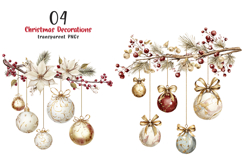 Christmas Decorations Clipart Product Image 1
