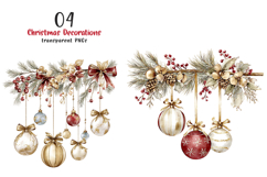 Christmas Decorations Clipart Product Image 1