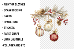 Christmas Decorations Clipart Product Image 2