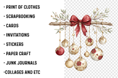 Christmas Decorations Clipart Product Image 2