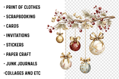 Christmas Decorations Clipart Product Image 2