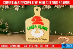 Christmas Decorative Mini Cutting Boards Laser Cut Bundle Product Image 9