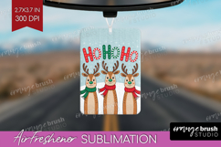 Christmas Deer Xmas Air Freshener PNG Christmas PNG Product Image 1