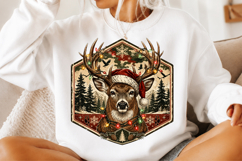 Christmas Deer Hunting Camo PNG Product Image 2