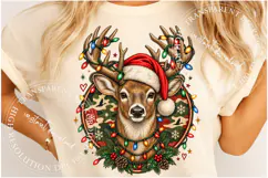 Trending Christmas Deer Hunting Camo PNG, Funny Christmas Product Image 2