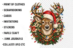 Trending Christmas Deer Hunting Camo PNG, Funny Christmas Product Image 3