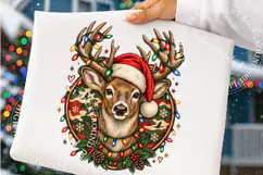 Trending Christmas Deer Hunting Camo PNG, Funny Christmas Product Image 4