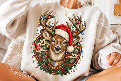 Trending Christmas Deer Hunting Camo PNG, Funny Christmas Product Image 5