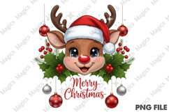 Christmas Deer PNG Product Image 1