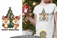 Christmas Deers SVG Product Image 1