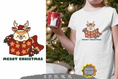 Christmas Deers SVG Product Image 1