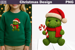 Christmas Crochet Clipart | Christmas Knitted Sublimation Product Image 2