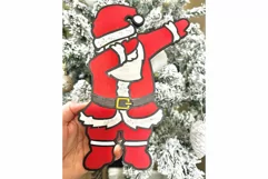 Santa dubbing laser file, Christmas laser cut, Santa laser Product Image 2
