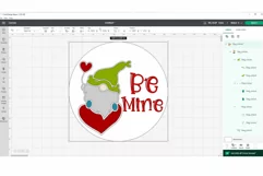 Be mine laser SVG, Love SVG, Cricut SVG, Valentine's Day SVG Product Image 2