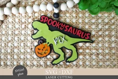 Halloween ornament laser, Dino laser, Halloween laser file Product Image 1