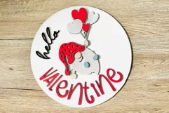 Love gnome SVG, Laser SVG, Cricut SVG, Love SVG Product Image 10
