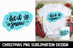 Christmas Sublimation Design, christmas png illustration Product Image 1