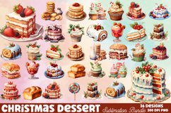 Christmas Dessert Clipart Sublimation Bundle, Christmas Dessert Clipart, Christmas Dessert Clipart Bundle, Christmas Dessert Watercolor, Watercolor Christmas Dessert, Christmas Dessert Sublimation, Christmas Dessert, Christmas Dessert Clip Art,  Christmas