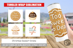 Tumbler Christmas Dessert Quotes Product Image 1
