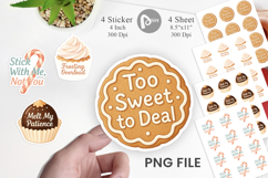 Sticker Christmas Dessert Quotes Product Image 1