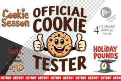 Christmas Diet Dropout Clipart Product Image 1