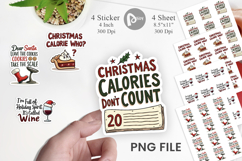 Christmas Diet Dropout Sticker Product Image 1