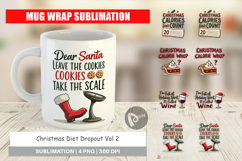Christmas Diet Dropout Mug Wrap Product Image 1
