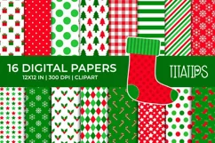 Christmas Digital Papers 001
