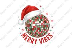 Christmas Disco Ball PNG Product Image 1