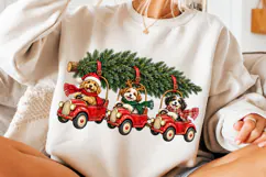 Christmas Dog Sublimation Png Product Image 3