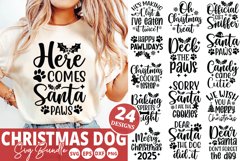 Christmas Dog SVG Bundle - Christmas Quotes SVG Design Product Image 1