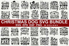 Christmas Dog SVG Bundle | Funny Holiday Pet Designs Product Image 1