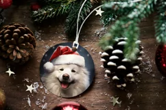Cute Christmas dog illustrations for posters- 4 JPEG files Product Image 3