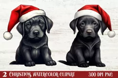 Christmas Dogs Sublimation Clipart, Christmas Dog Clipart Product Image 1
