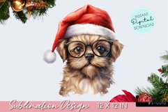 Christmas DogSublimation Design Cute Christmas Clipart