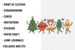 Christmas Doodle Character PNG Product Image 3