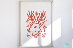 Christmas Doodle Clipart Sublimation Product Image 2
