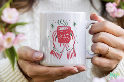 Christmas Doodle Clipart Sublimation Product Image 8