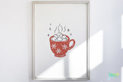 Christmas Doodle Clipart Sublimation Product Image 2